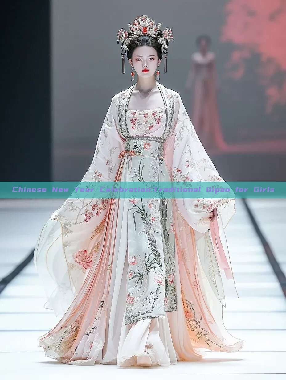 Chinese New Year Celebration:Traditional Qipao for Girls Chinese New Year Celebration:Traditional Qipao for Girls