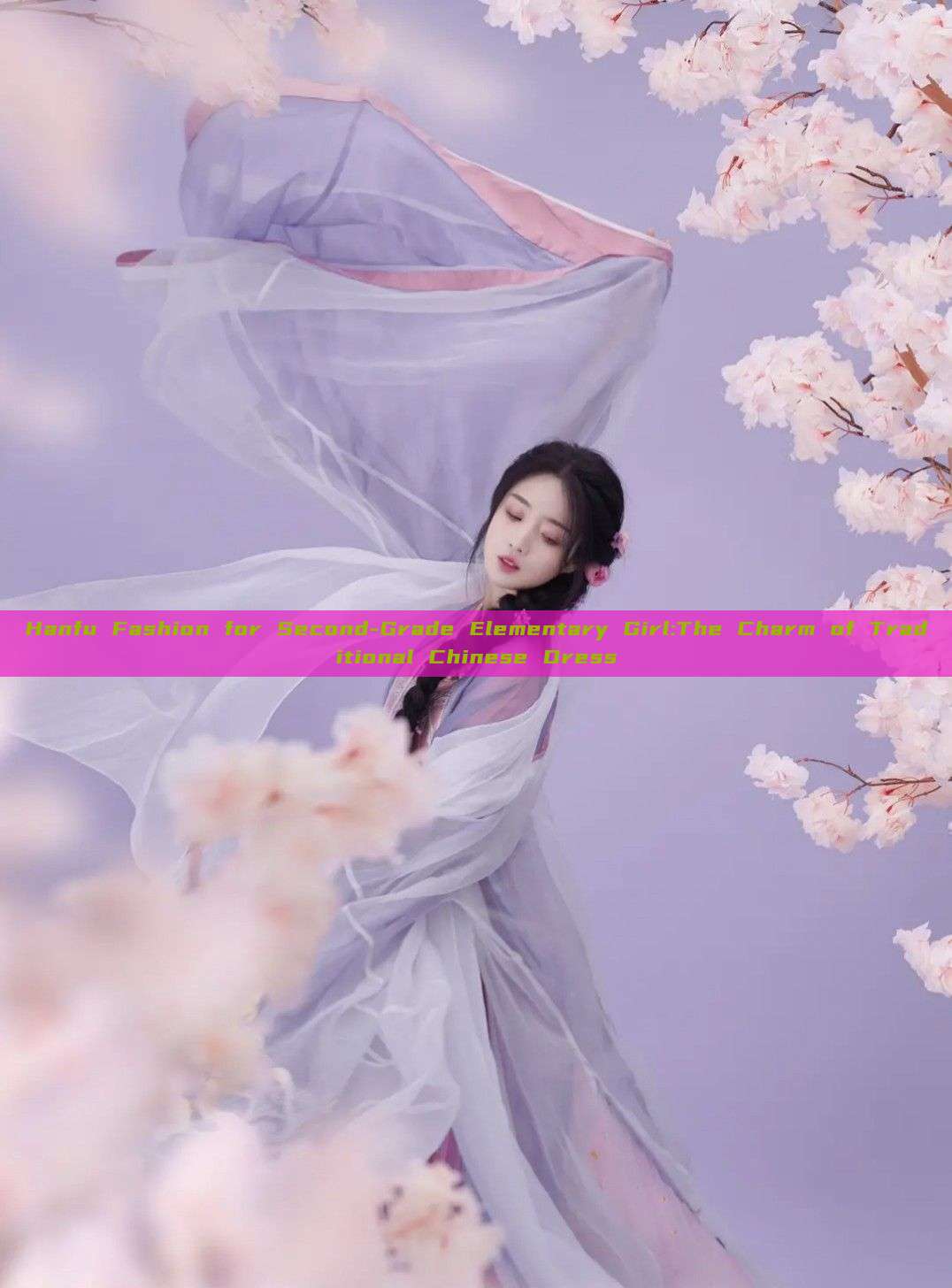 Hanfu Fashion for Second-Grade Elementary Girl:The Charm of Traditional Chinese Dress Hanfu Fashion for Second-Grade Elementary Girl:The Charm of Traditional Chinese Dress