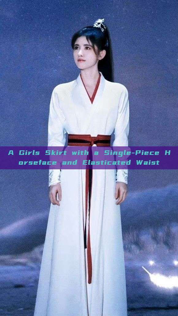A Girls Skirt with a Single-Piece Horseface and Elasticated Waist A Girls Skirt with a Single-Piece Horseface and Elasticated Waist