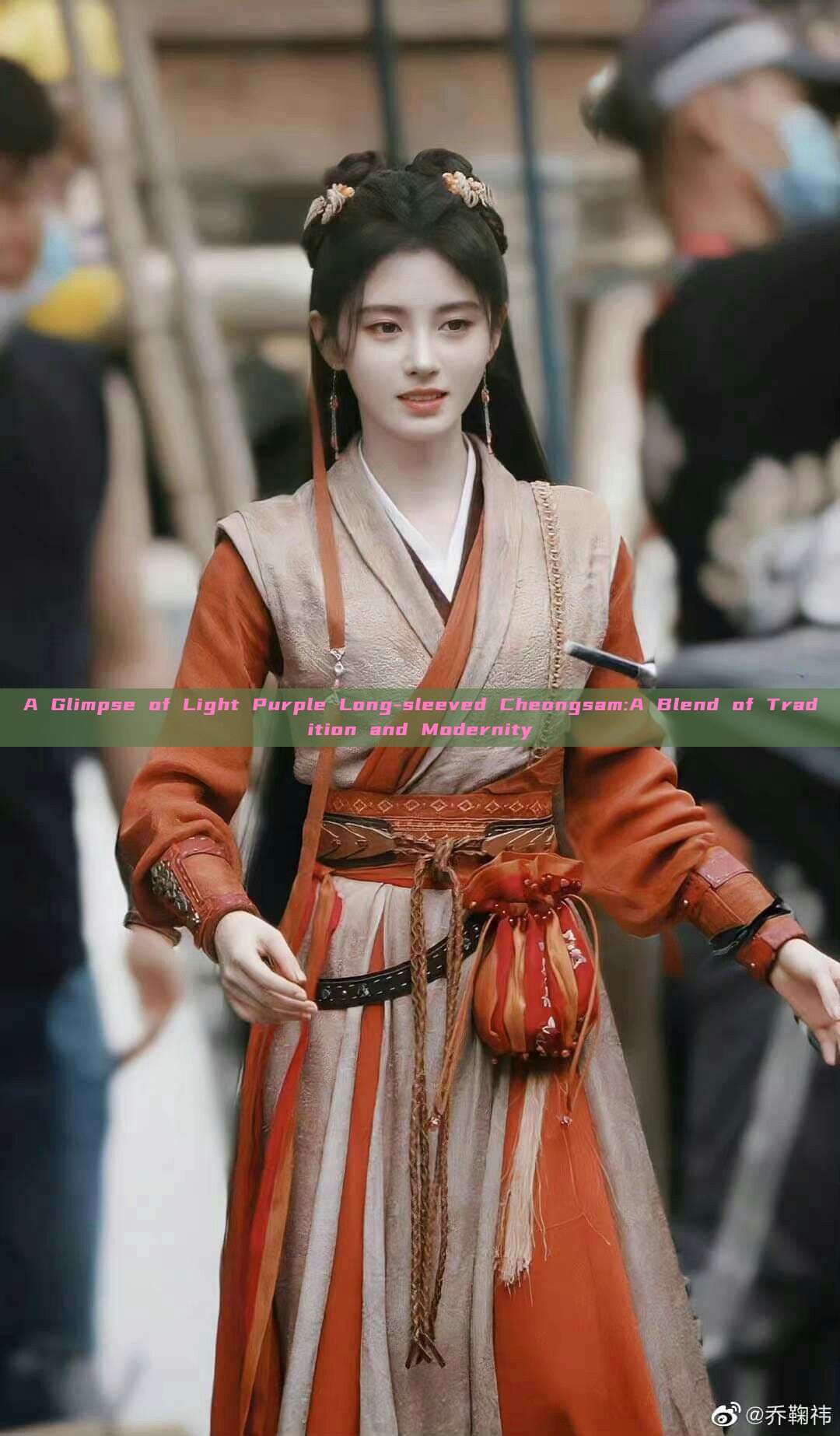 A Glimpse of Light Purple Long-sleeved Cheongsam:A Blend of Tradition and Modernity A Glimpse of Light Purple Long-sleeved Cheongsam:A Blend of Tradition and Modernity