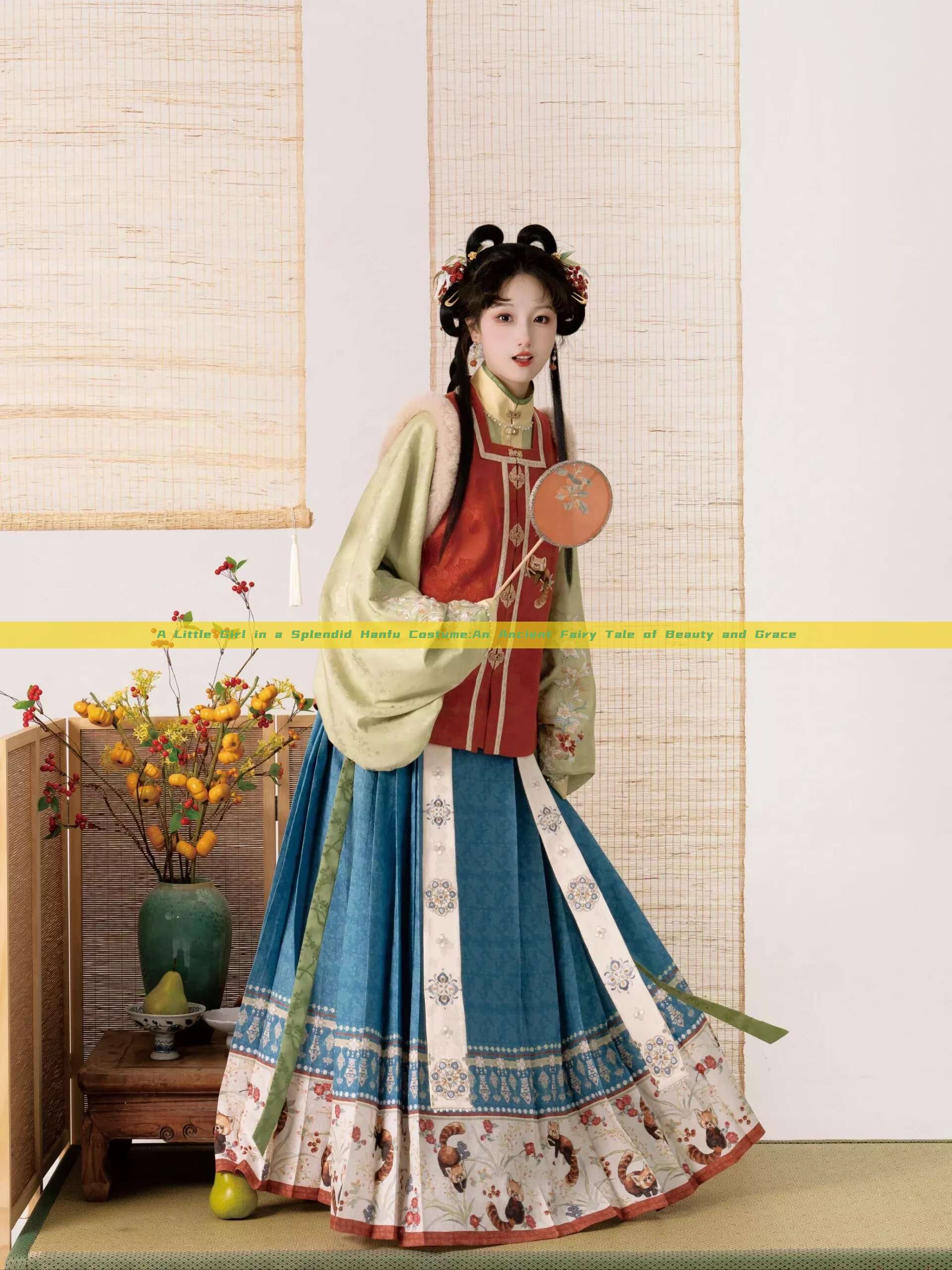 A Little Girl in a Splendid Hanfu Costume:An Ancient Fairy Tale of Beauty and Grace A Little Girl in a Splendid Hanfu Costume:An Ancient Fairy Tale of Beauty and Grace