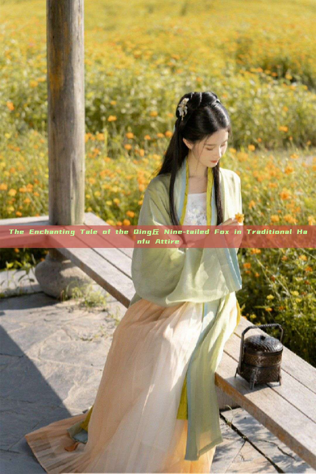 The Enchanting Tale of the Qing丘 Nine-tailed Fox in Traditional Hanfu Attire The Enchanting Tale of the Qing丘 Nine-tailed Fox in Traditional Hanfu Attire