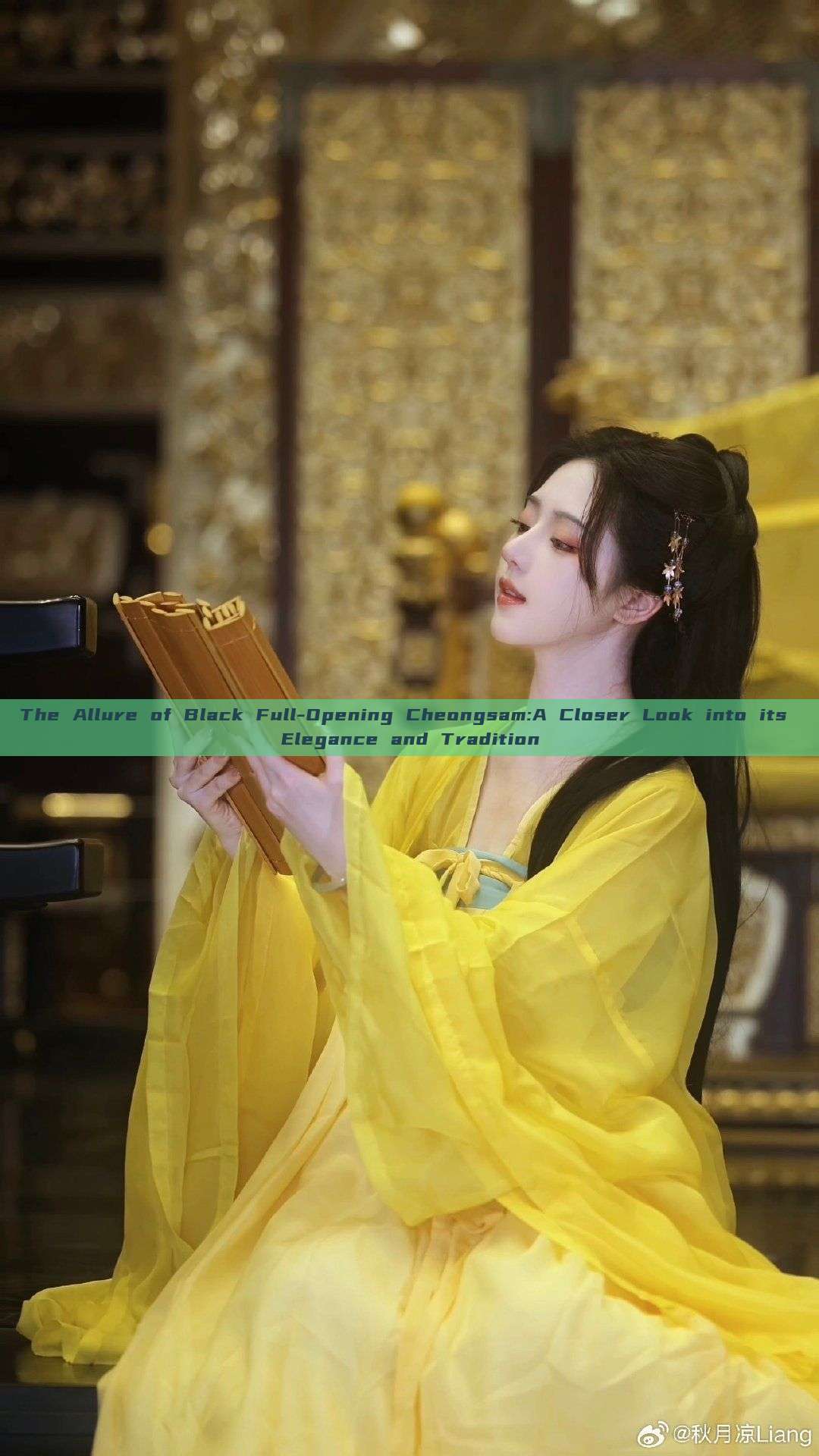 The Allure of Black Full-Opening Cheongsam:A Closer Look into its Elegance and Tradition The Allure of Black Full-Opening Cheongsam:A Closer Look into its Elegance and Tradition