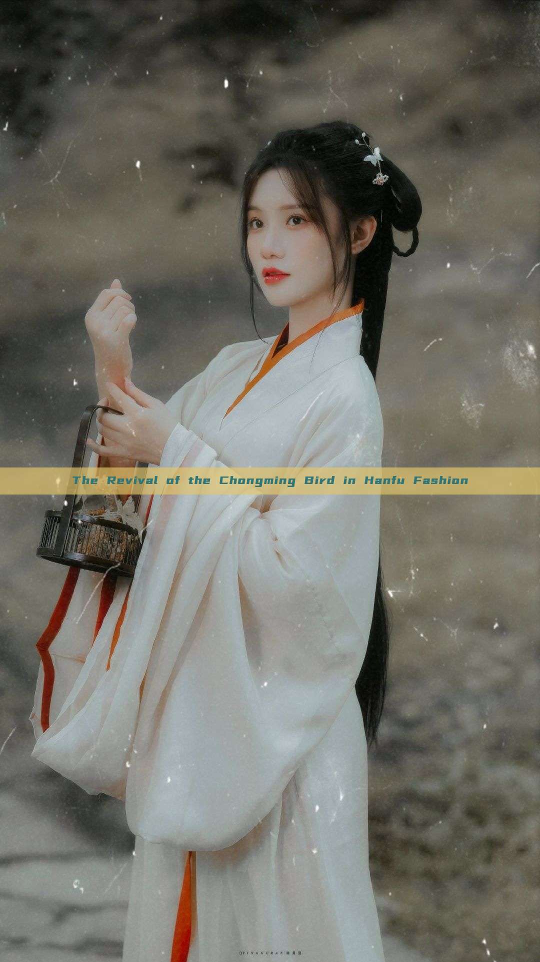 The Revival of the Chongming Bird in Hanfu Fashion The Revival of the Chongming Bird in Hanfu Fashion