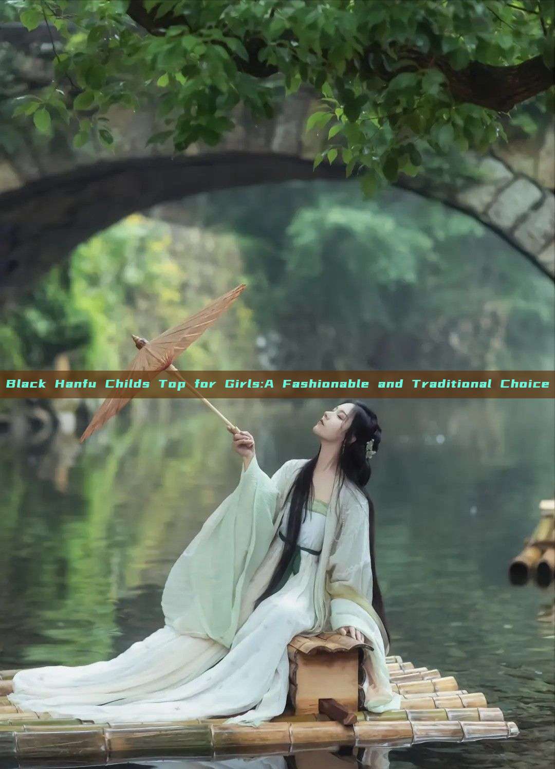 Black Hanfu Childs Top for Girls:A Fashionable and Traditional Choice Black Hanfu Childs Top for Girls:A Fashionable and Traditional Choice