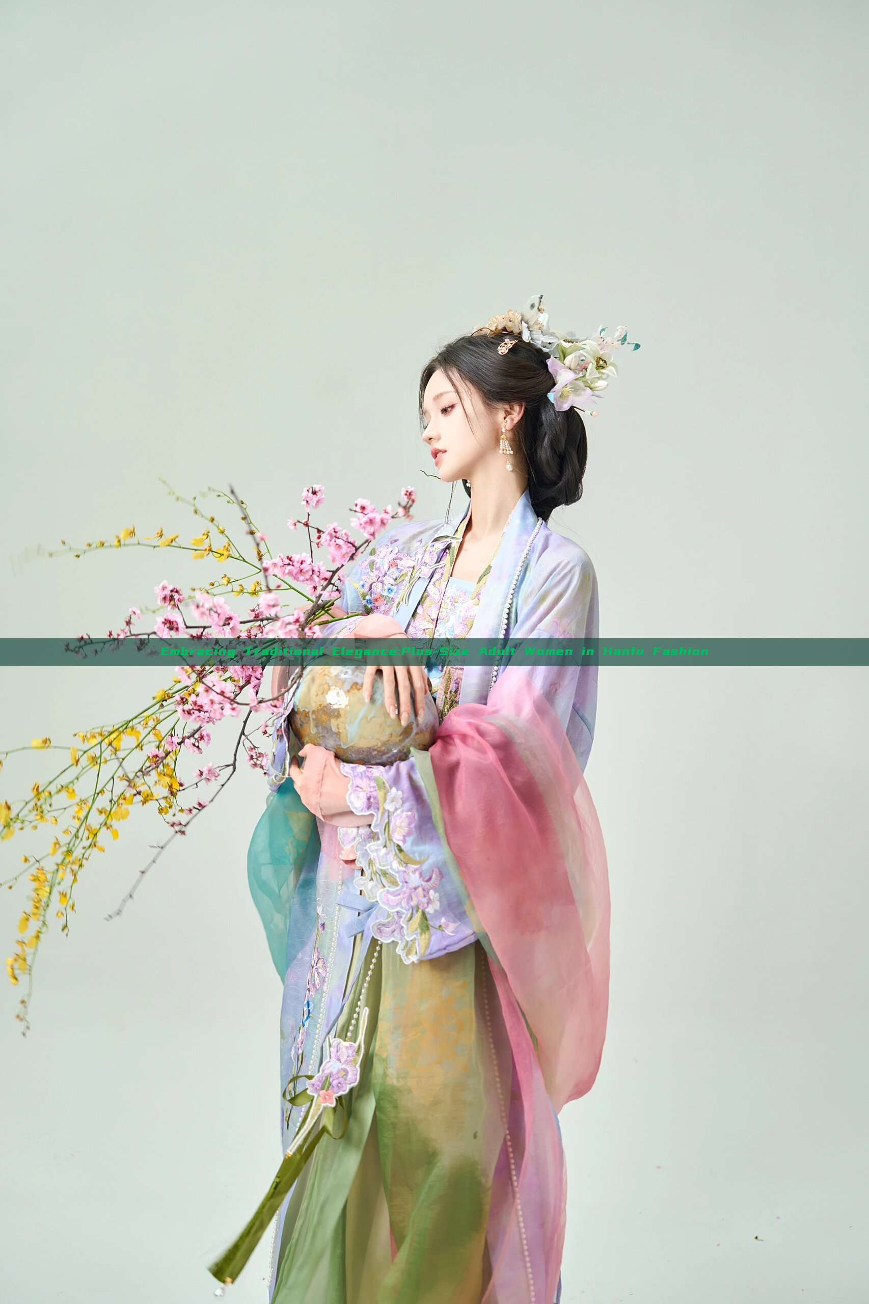 Embracing Traditional Elegance:Plus-Size Adult Women in Hanfu Fashion Embracing Traditional Elegance:Plus-Size Adult Women in Hanfu Fashion