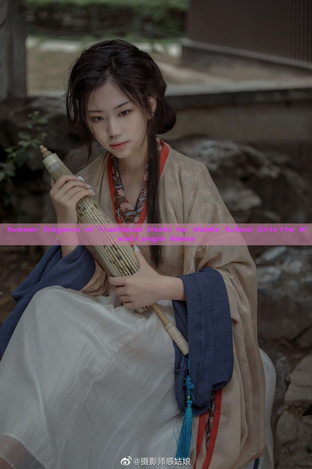 Summer Elegance of Traditional Hanfu for Middle School Girls:The Waist-Length Robes Summer Elegance of Traditional Hanfu for Middle School Girls:The Waist-Length Robes