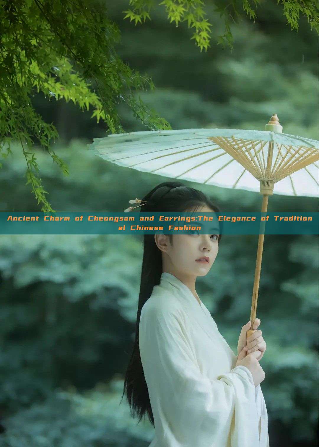 Ancient Charm of Cheongsam and Earrings:The Elegance of Traditional Chinese Fashion