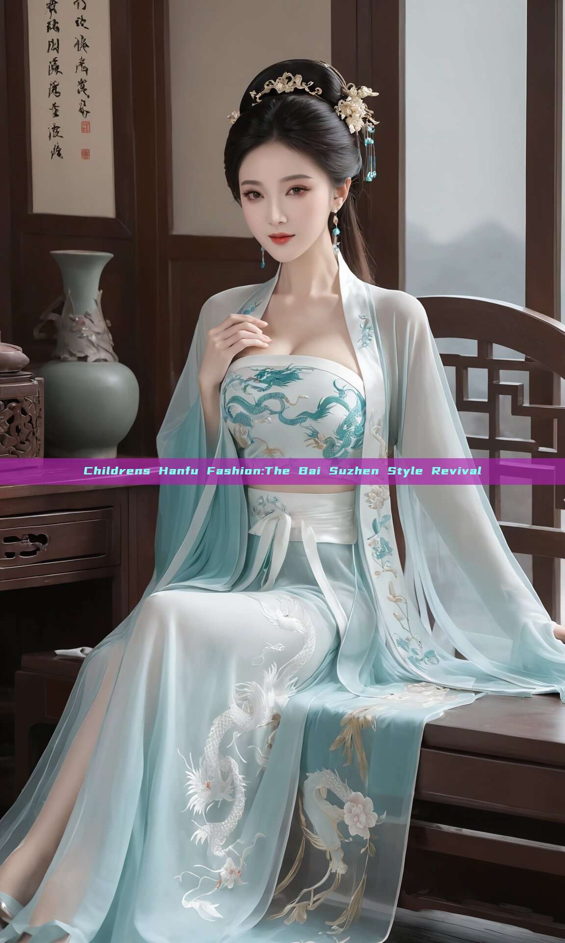 Childrens Hanfu Fashion:The Bai Suzhen Style Revival