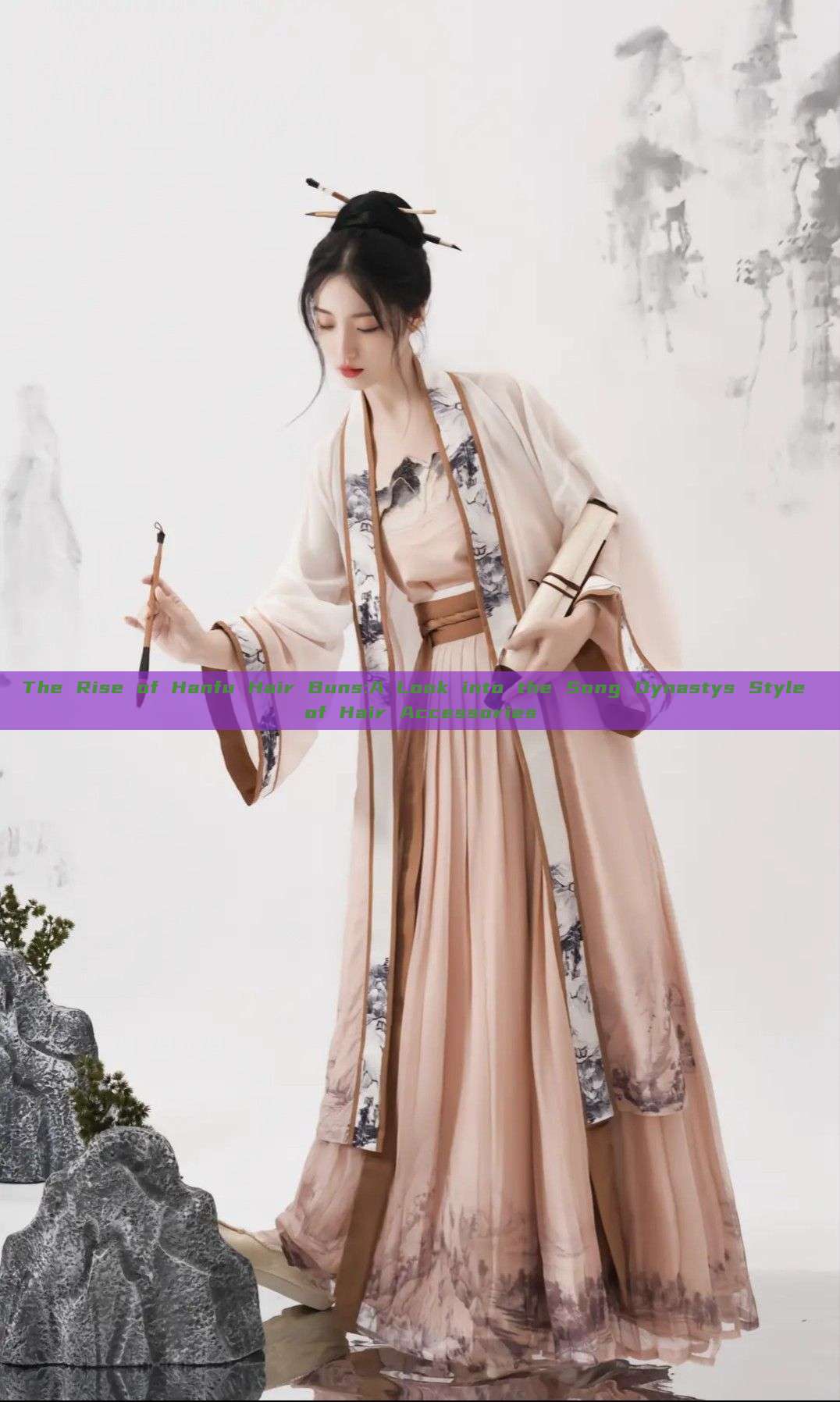 The Rise of Hanfu Hair Buns:A Look into the Song Dynastys Style of Hair Accessories