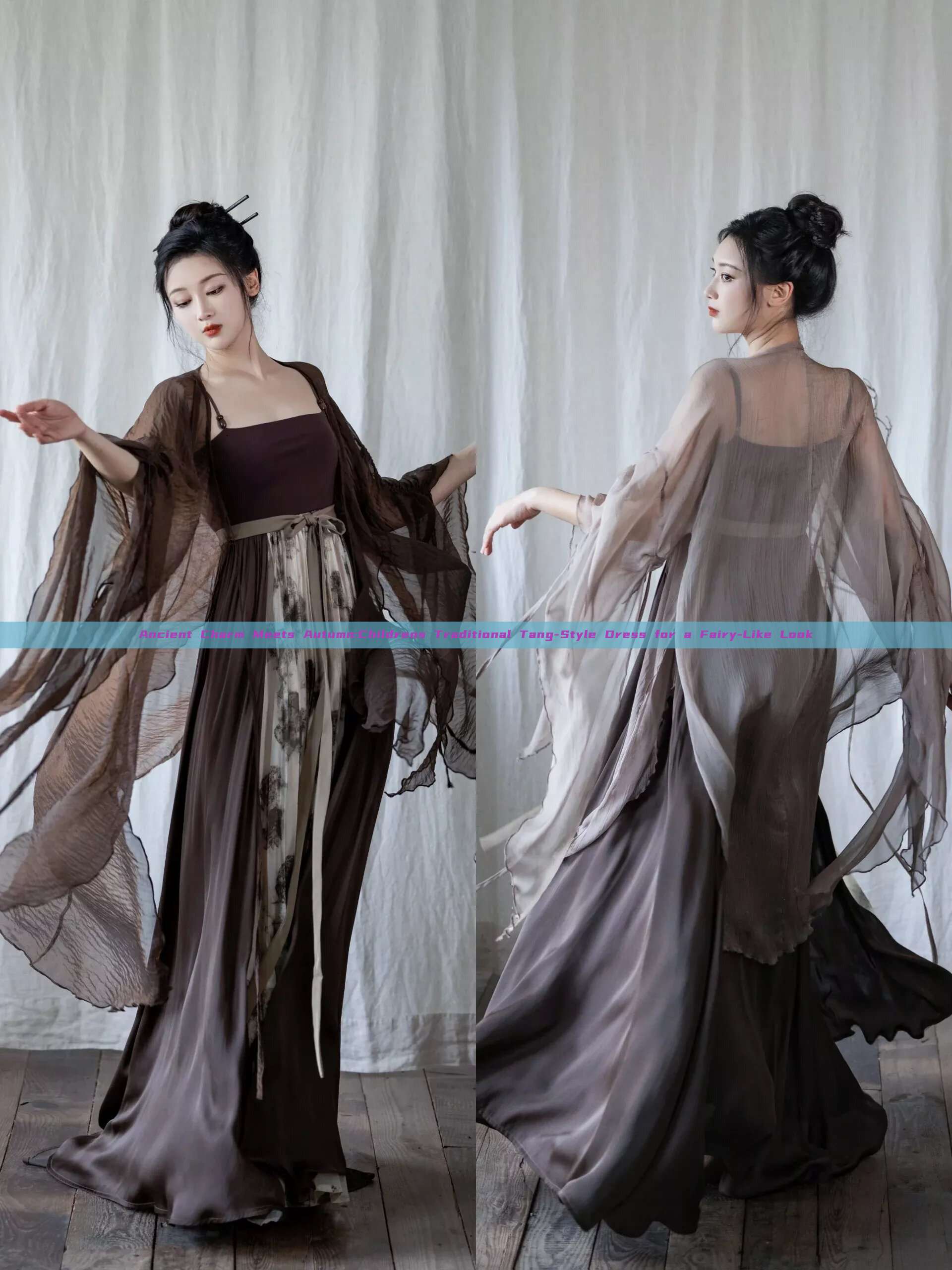 Ancient Charm Meets Autumn:Childrens Traditional Tang-Style Dress for a Fairy-Like Look Ancient Charm Meets Autumn:Childrens Traditional Tang-Style Dress for a Fairy-Like Look
