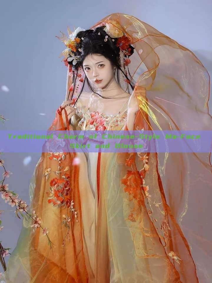 Traditional Charm of Chinese-Style Ma-Face Skirt and Blouse Traditional Charm of Chinese-Style Ma-Face Skirt and Blouse
