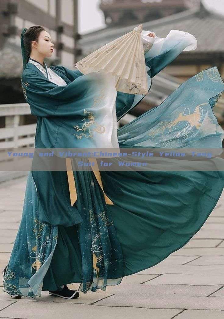 Young and Vibrant:Chinese-Style Yellow Tang Suit for Women Young and Vibrant:Chinese-Style Yellow Tang Suit for Women