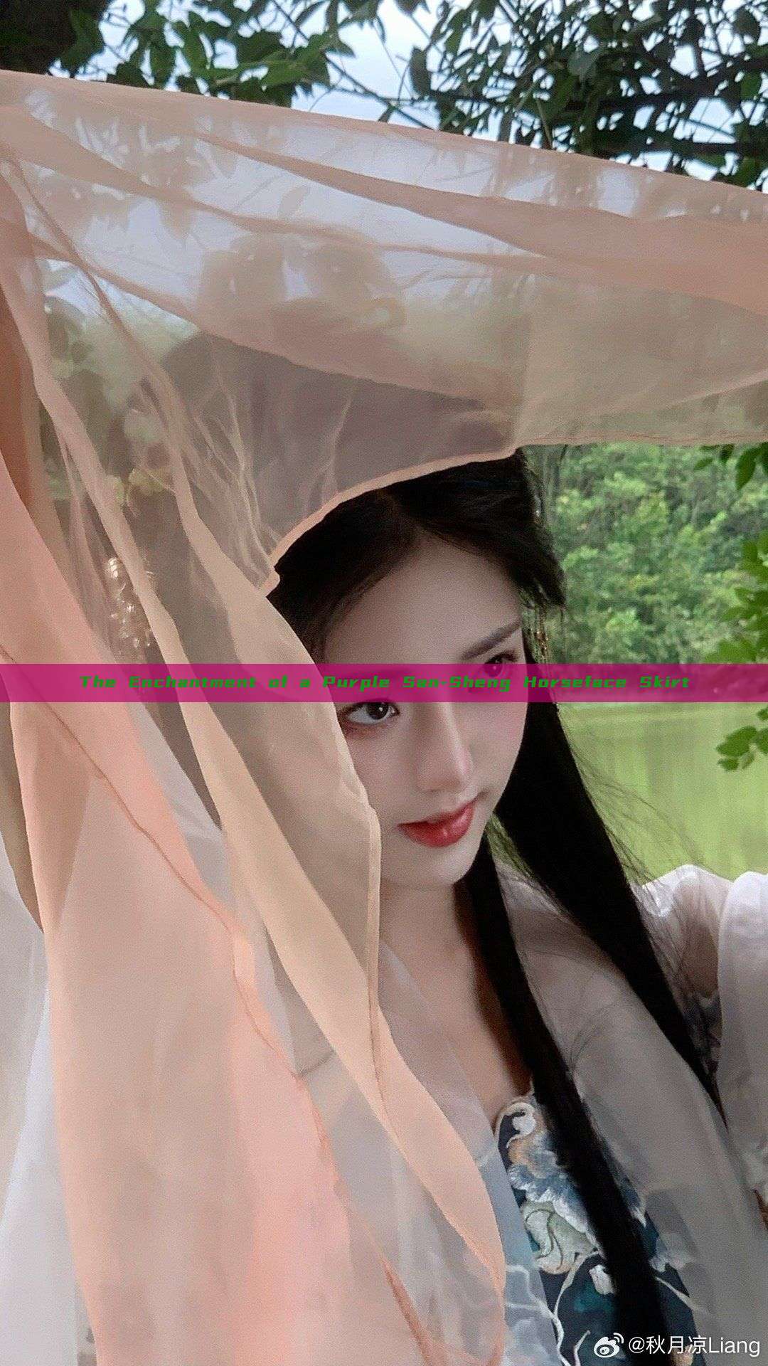 The Enchantment of a Purple San-Sheng Horseface Skirt The Enchantment of a Purple San-Sheng Horseface Skirt