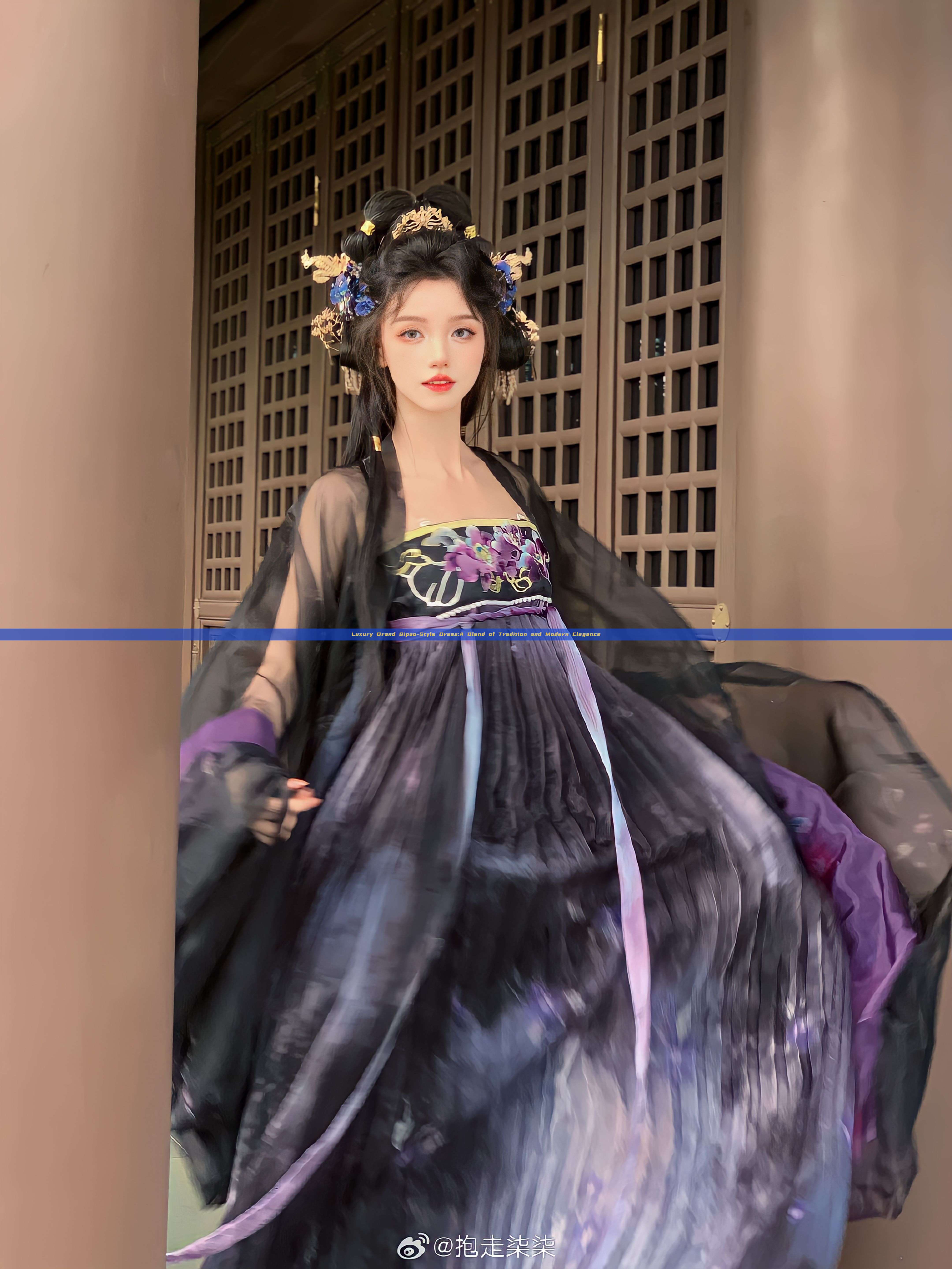 Luxury Brand Qipao-Style Dress:A Blend of Tradition and Modern Elegance Luxury Brand Qipao-Style Dress:A Blend of Tradition and Modern Elegance