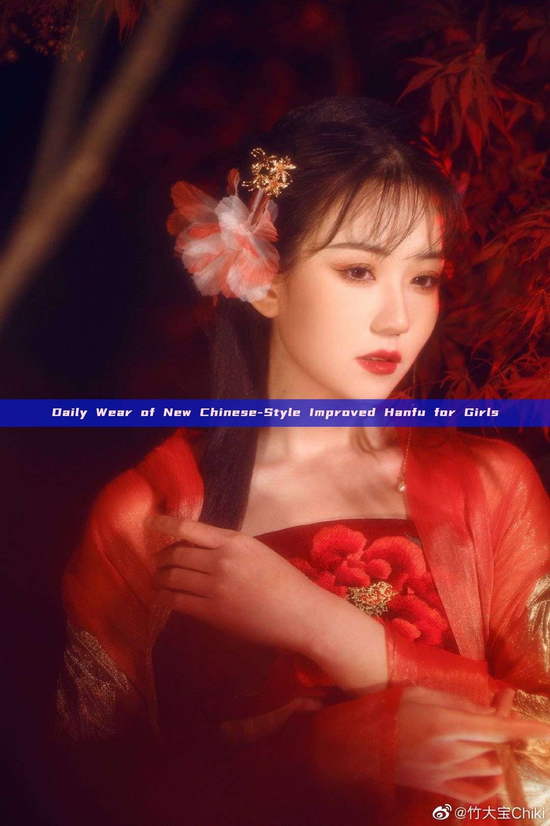 Daily Wear of New Chinese-Style Improved Hanfu for Girls Daily Wear of New Chinese-Style Improved Hanfu for Girls