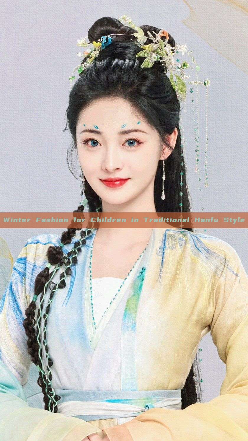 Winter Fashion for Children in Traditional Hanfu Style Winter Fashion for Children in Traditional Hanfu Style