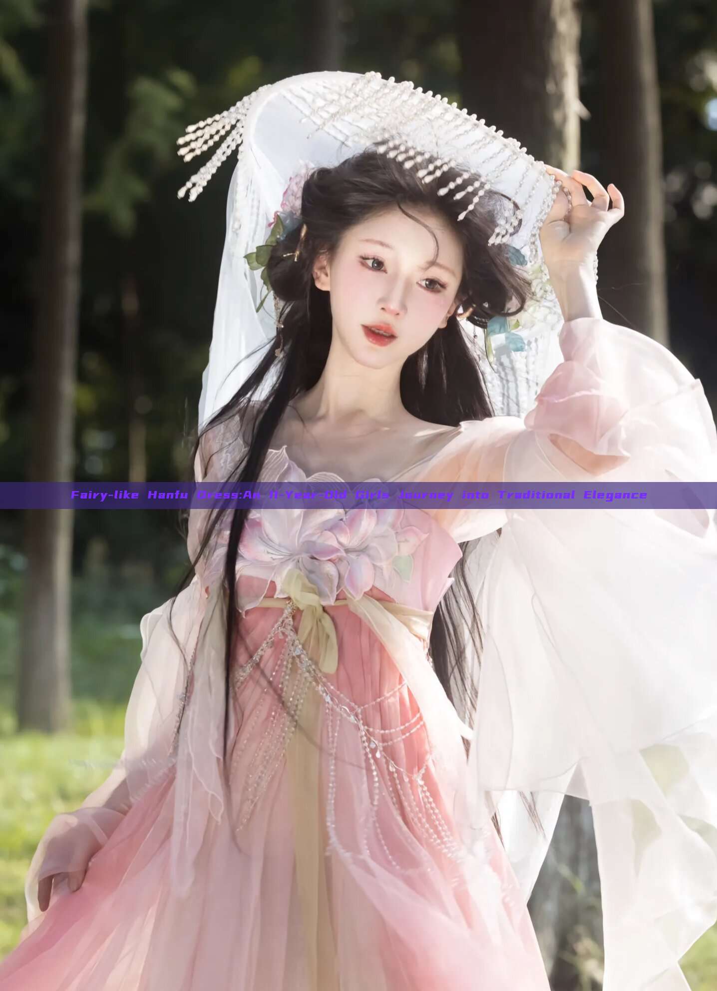 Fairy-like Hanfu Dress:An 11-Year-Old Girls Journey into Traditional Elegance Fairy-like Hanfu Dress:An 11-Year-Old Girls Journey into Traditional Elegance