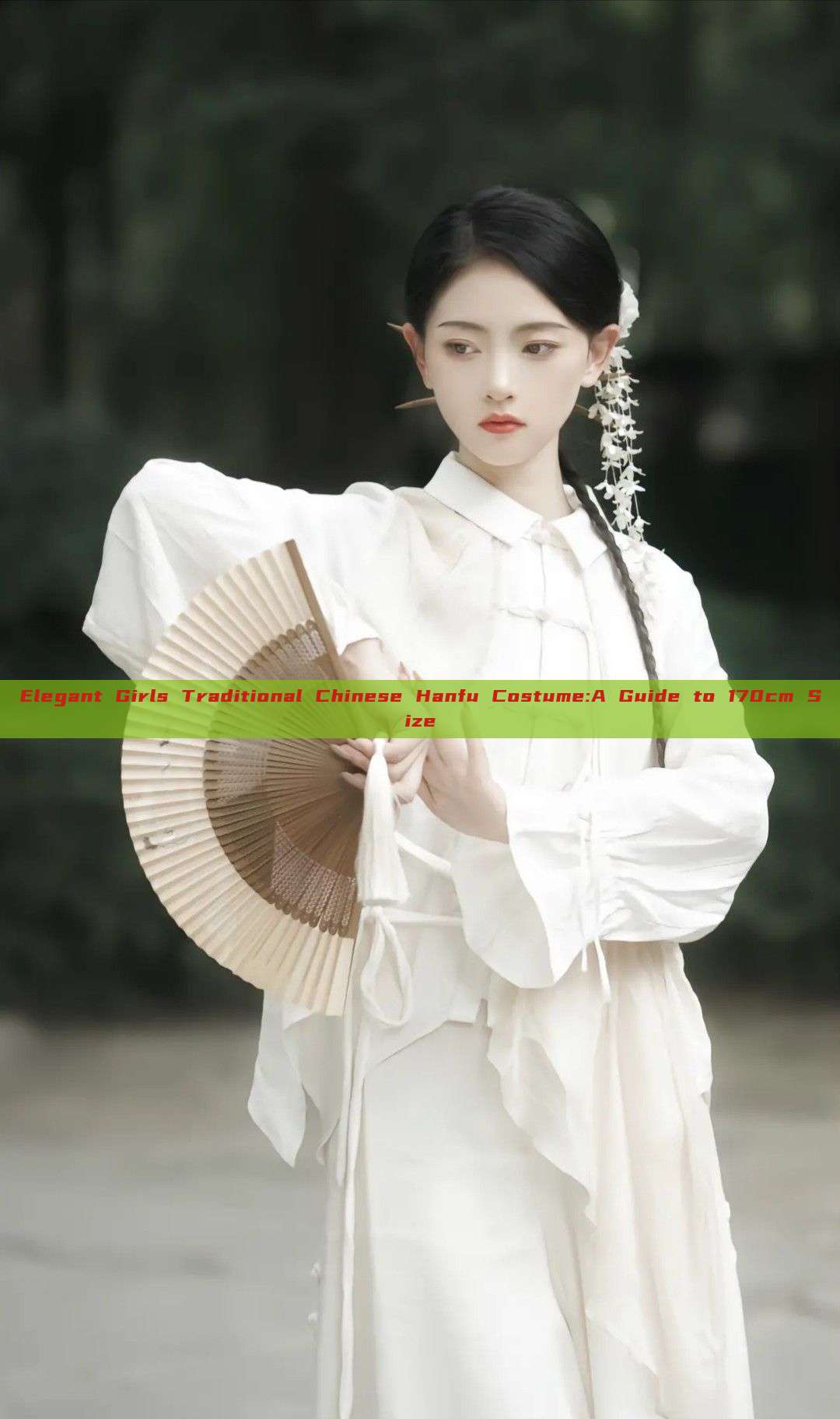 Elegant Girls Traditional Chinese Hanfu Costume:A Guide to 170cm Size Elegant Girls Traditional Chinese Hanfu Costume:A Guide to 170cm Size