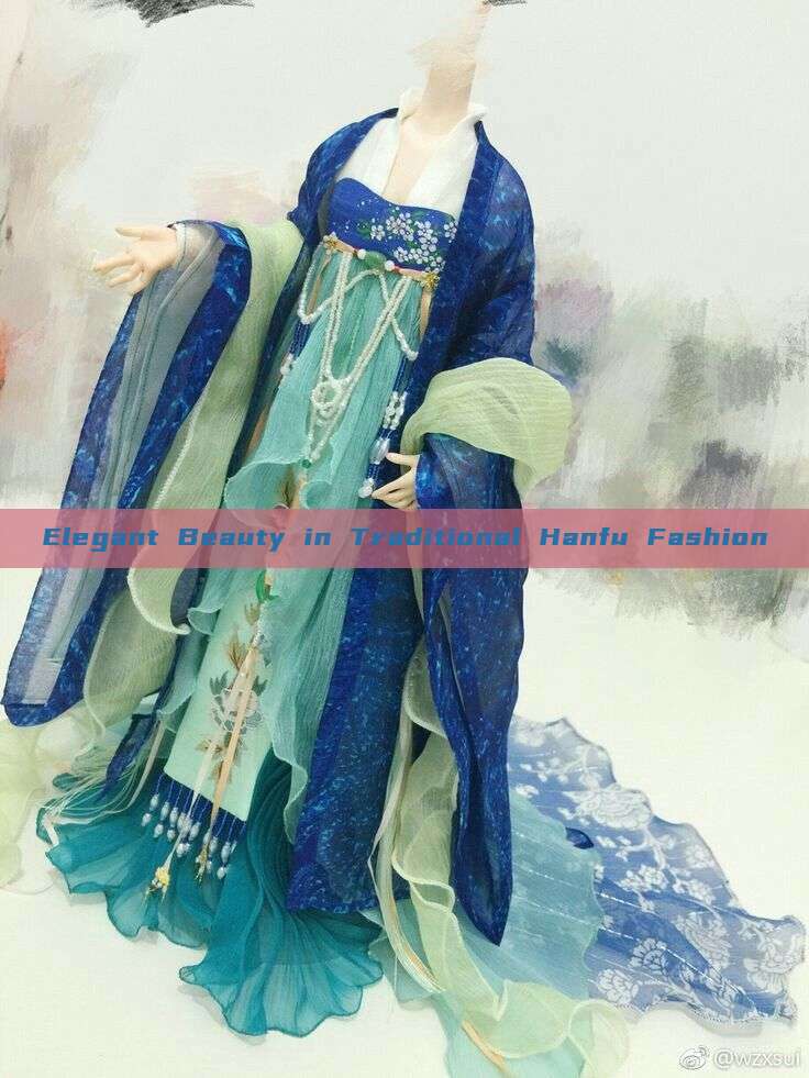 Elegant Beauty in Traditional Hanfu Fashion
