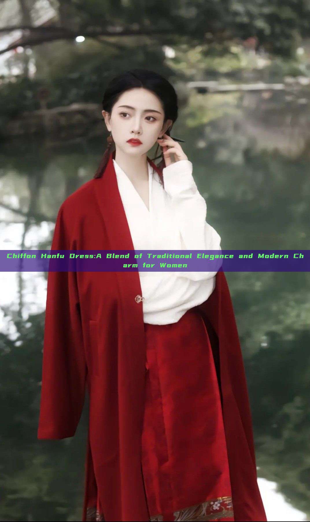 Chiffon Hanfu Dress:A Blend of Traditional Elegance and Modern Charm for Women Chiffon Hanfu Dress:A Blend of Traditional Elegance and Modern Charm for Women