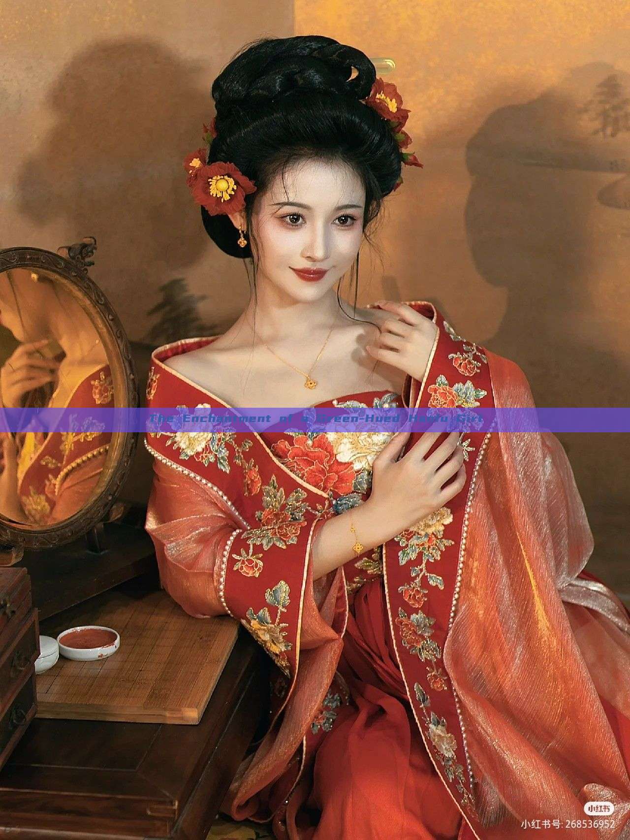 The Enchantment of a Green-Hued Hanfu Girl The Enchantment of a Green-Hued Hanfu Girl