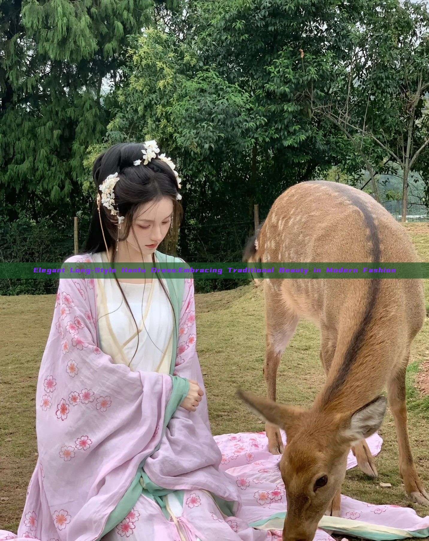 Elegant Long-Style Hanfu Dress:Embracing Traditional Beauty in Modern Fashion Elegant Long-Style Hanfu Dress:Embracing Traditional Beauty in Modern Fashion