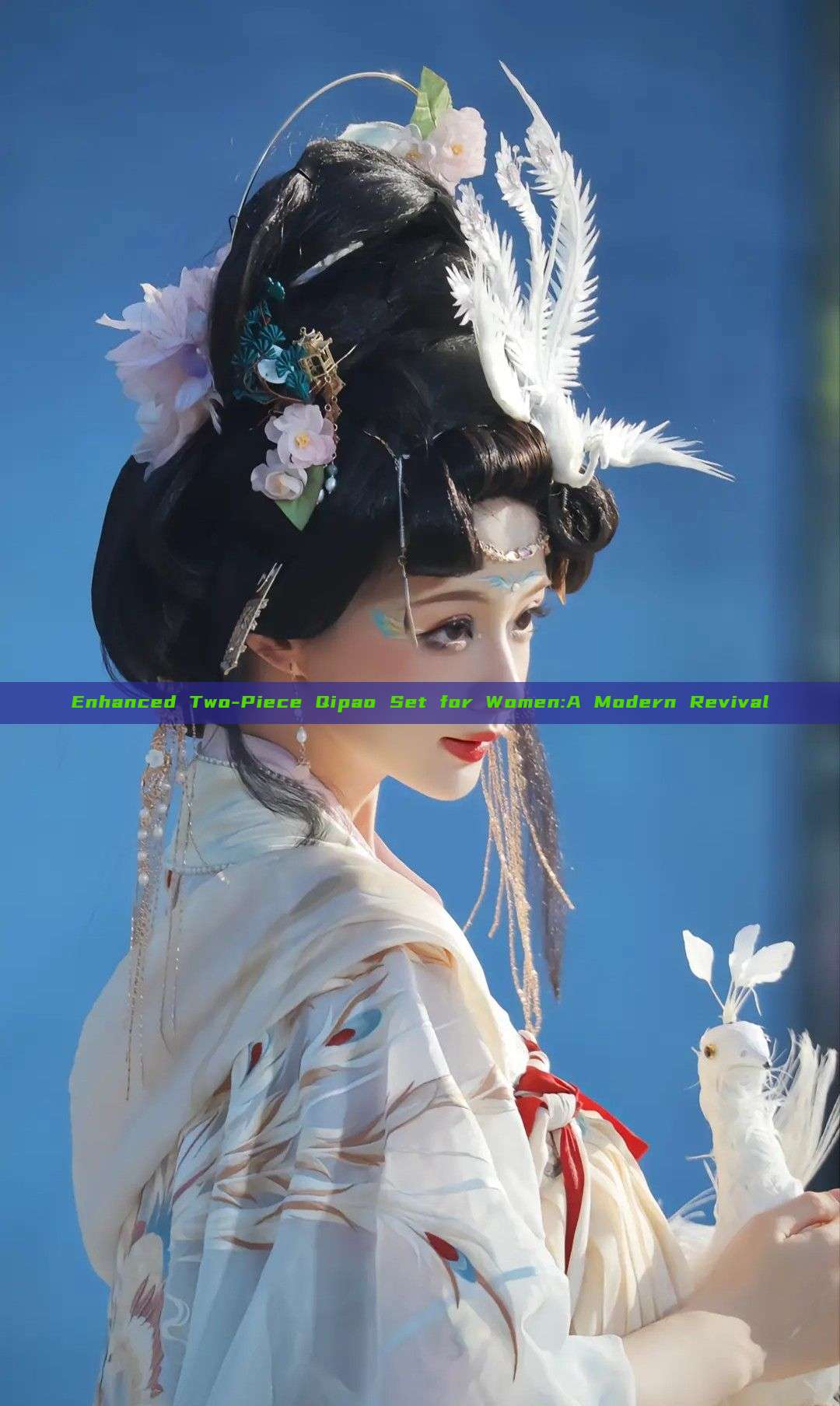 Enhanced Two-Piece Qipao Set for Women:A Modern Revival Enhanced Two-Piece Qipao Set for Women:A Modern Revival