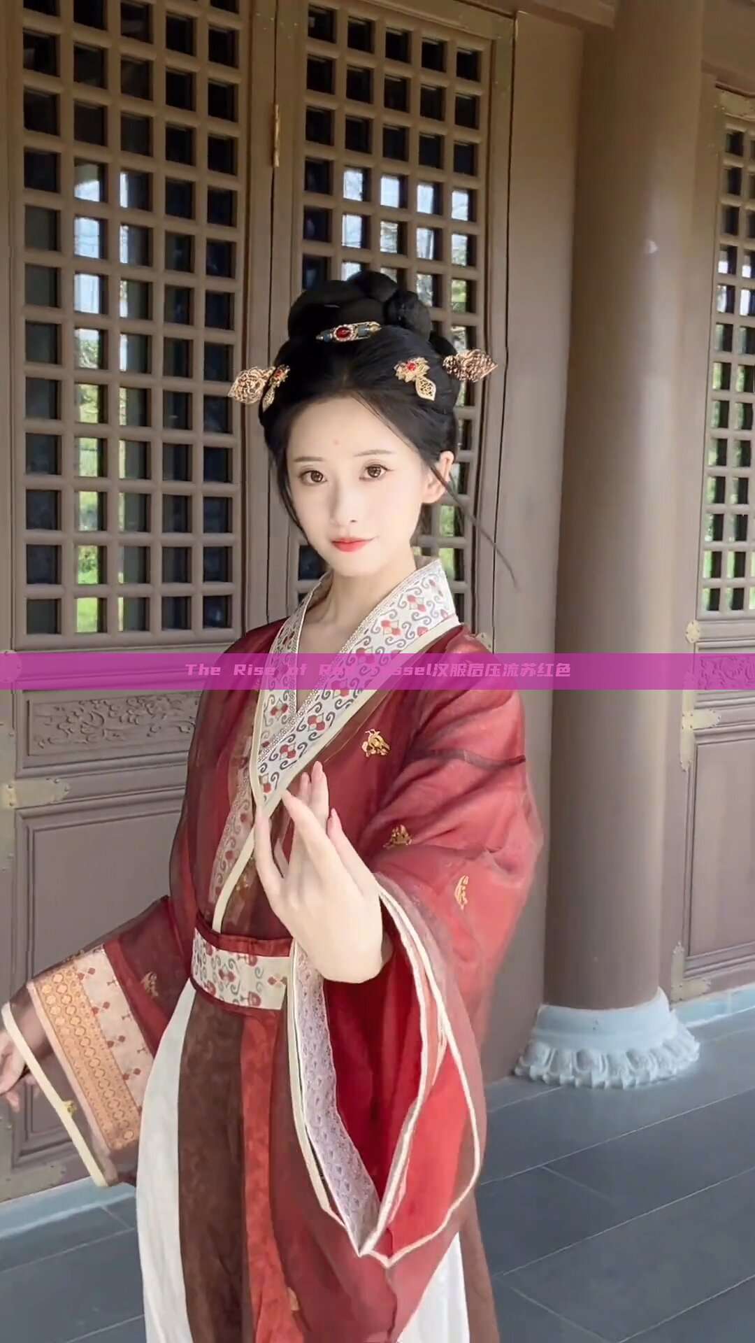 The Rise of Red Tassel汉服后压流苏红色 The Rise of Red Tassel汉服后压流苏红色
