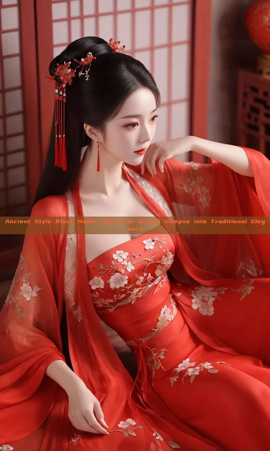 Ancient Style Black Hanfu Dress for Girls:A Glimpse into Traditional Elegance Ancient Style Black Hanfu Dress for Girls:A Glimpse into Traditional Elegance