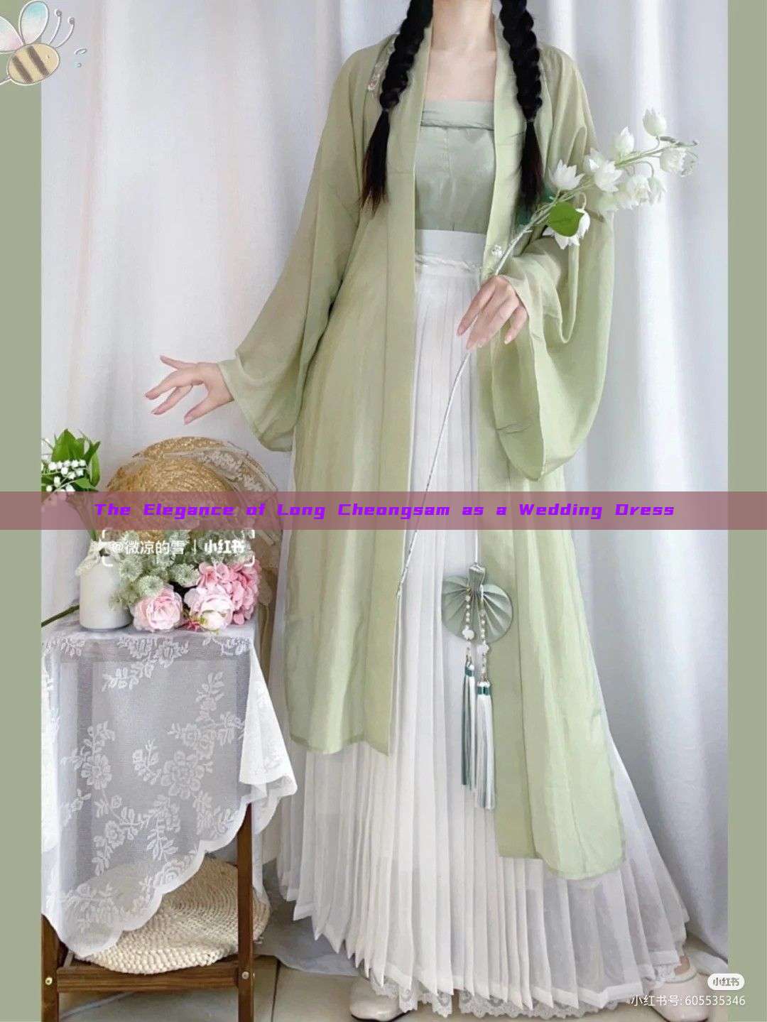 The Elegance of Long Cheongsam as a Wedding Dress The Elegance of Long Cheongsam as a Wedding Dress