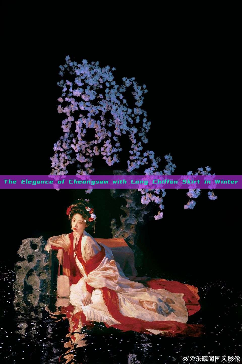 The Elegance of Cheongsam with Long Chiffon Skirt in Winter The Elegance of Cheongsam with Long Chiffon Skirt in Winter