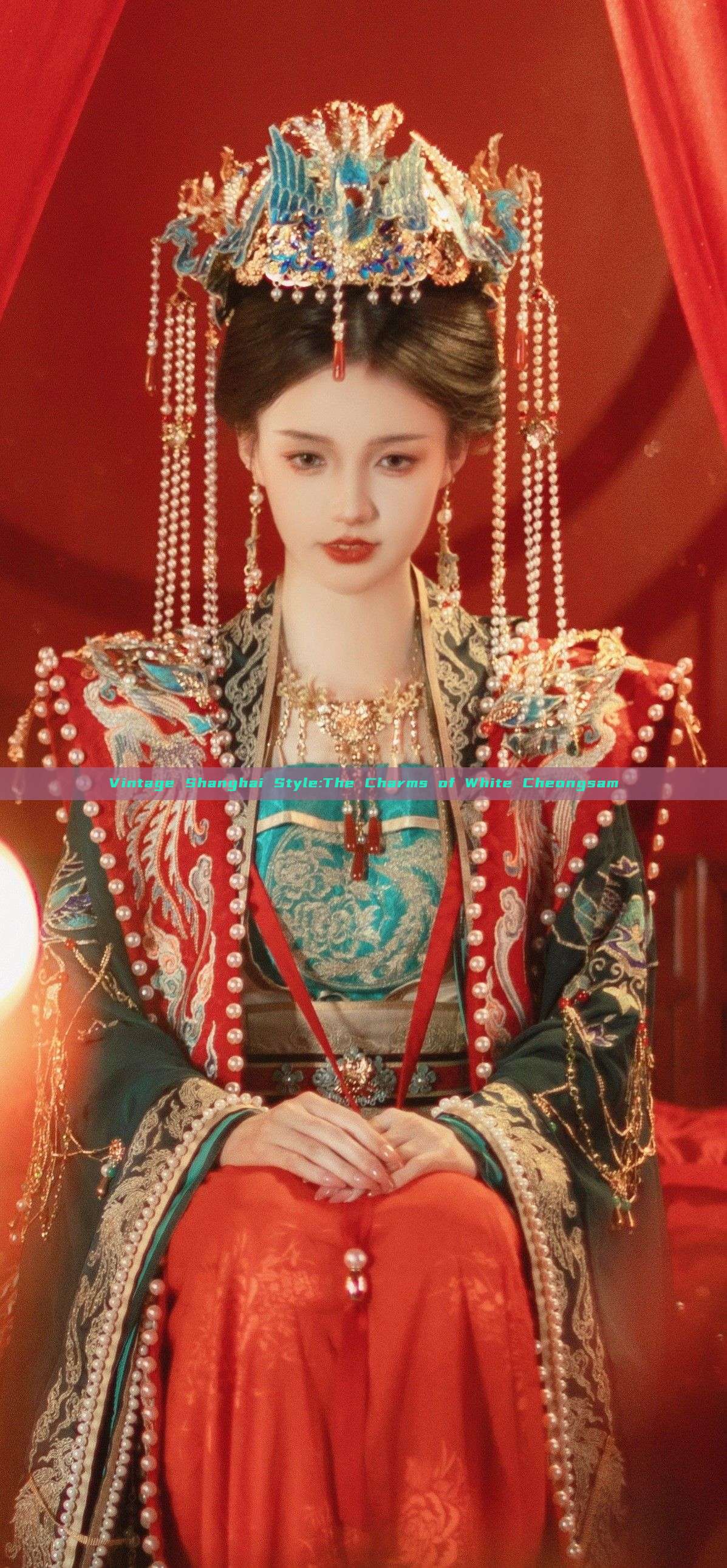 Vintage Shanghai Style:The Charms of White Cheongsam Vintage Shanghai Style:The Charms of White Cheongsam