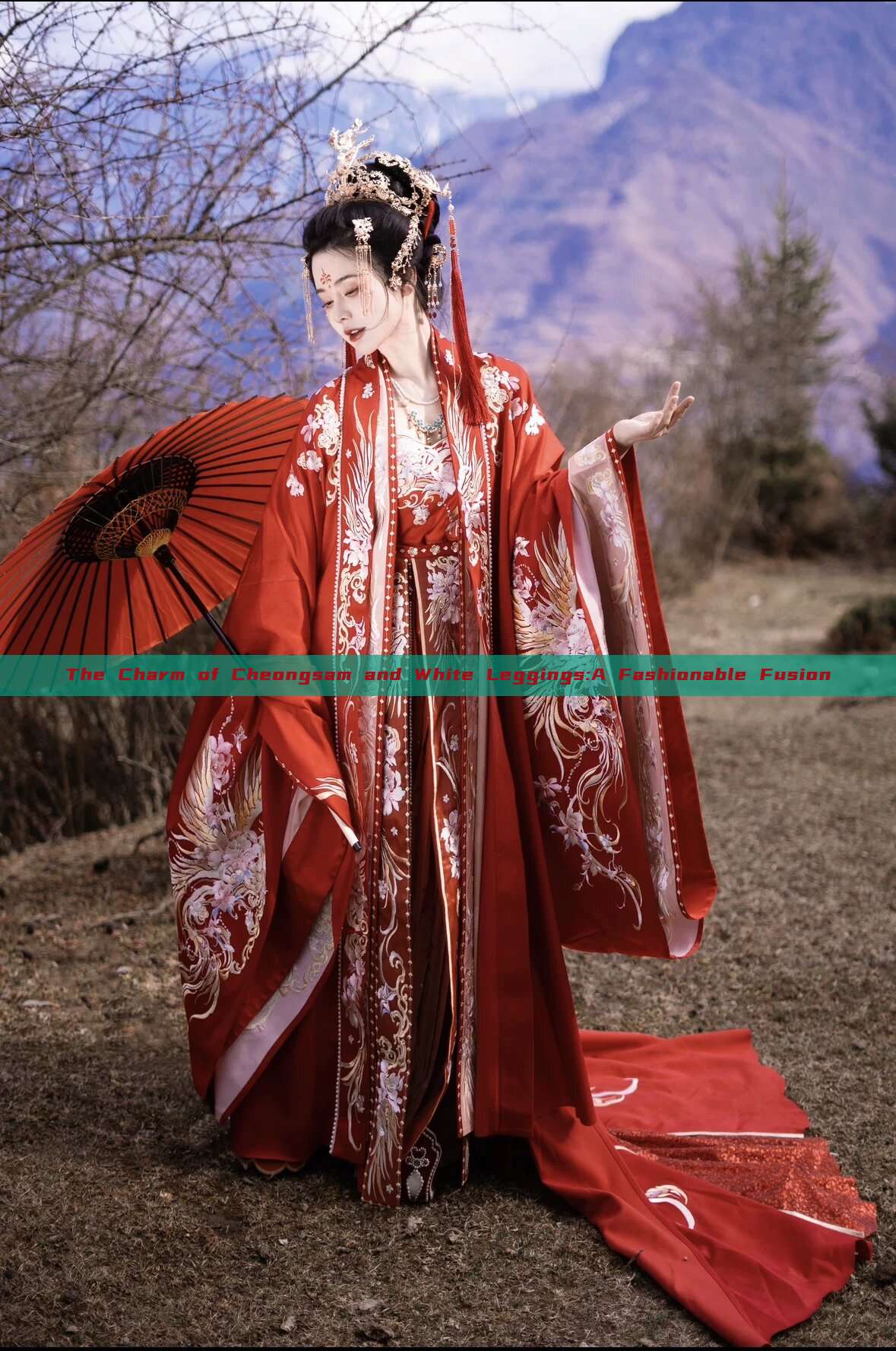 The Charm of Cheongsam and White Leggings:A Fashionable Fusion The Charm of Cheongsam and White Leggings:A Fashionable Fusion