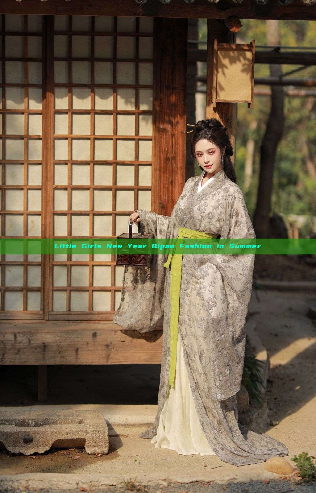 Little Girls New Year Qipao Fashion in Summer Little Girls New Year Qipao Fashion in Summer