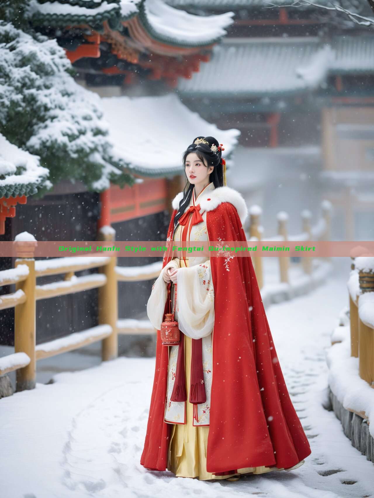 Original Hanfu Style with Fengtai Qu-Inspired Maimin Skirt Original Hanfu Style with Fengtai Qu-Inspired Maimin Skirt