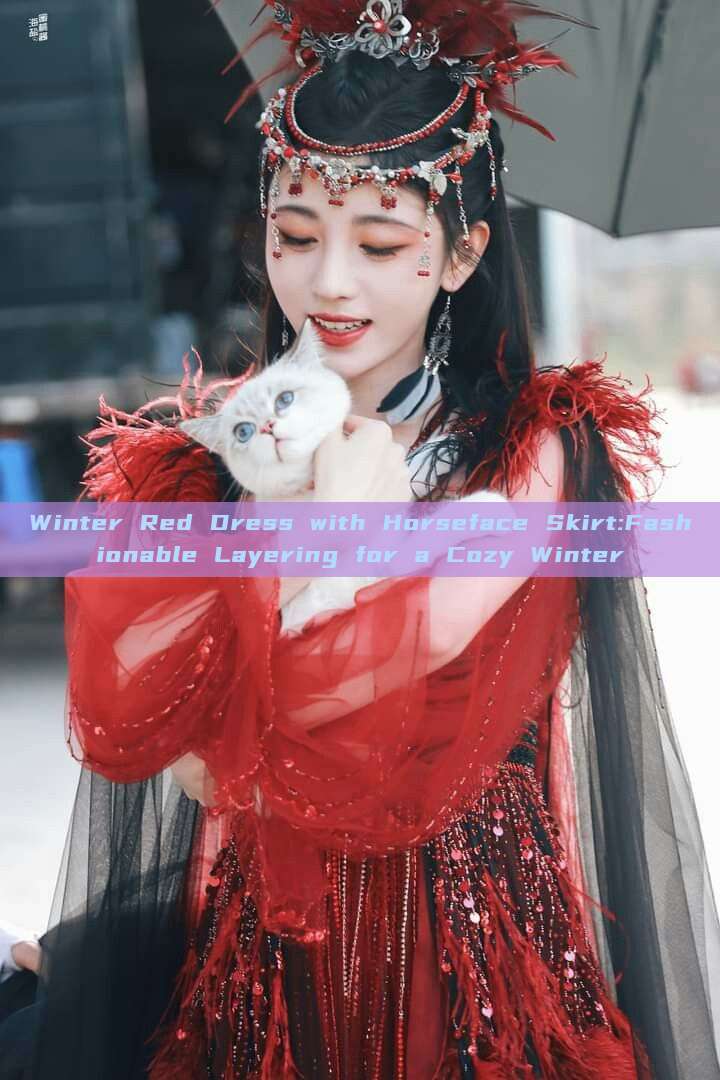 Winter Red Dress with Horseface Skirt:Fashionable Layering for a Cozy Winter Winter Red Dress with Horseface Skirt:Fashionable Layering for a Cozy Winter