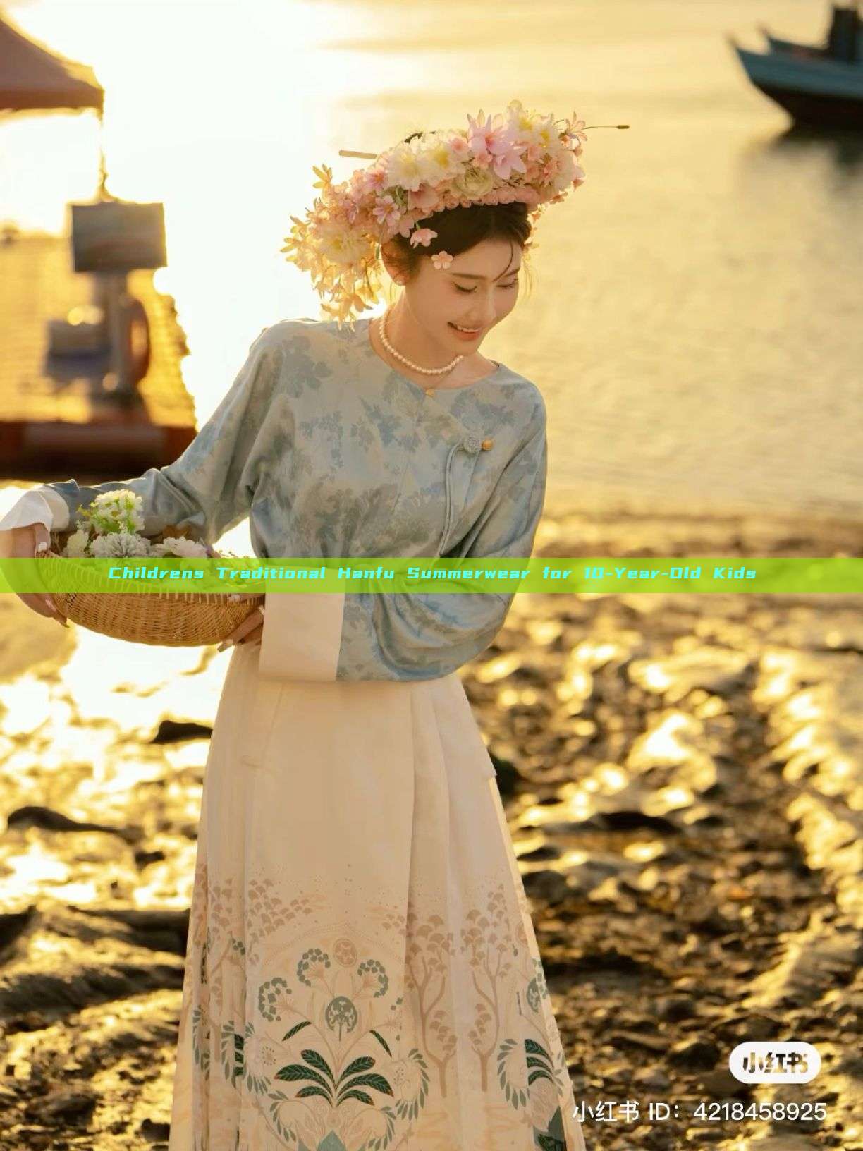 Childrens Traditional Hanfu Summerwear for 10-Year-Old Kids Childrens Traditional Hanfu Summerwear for 10-Year-Old Kids