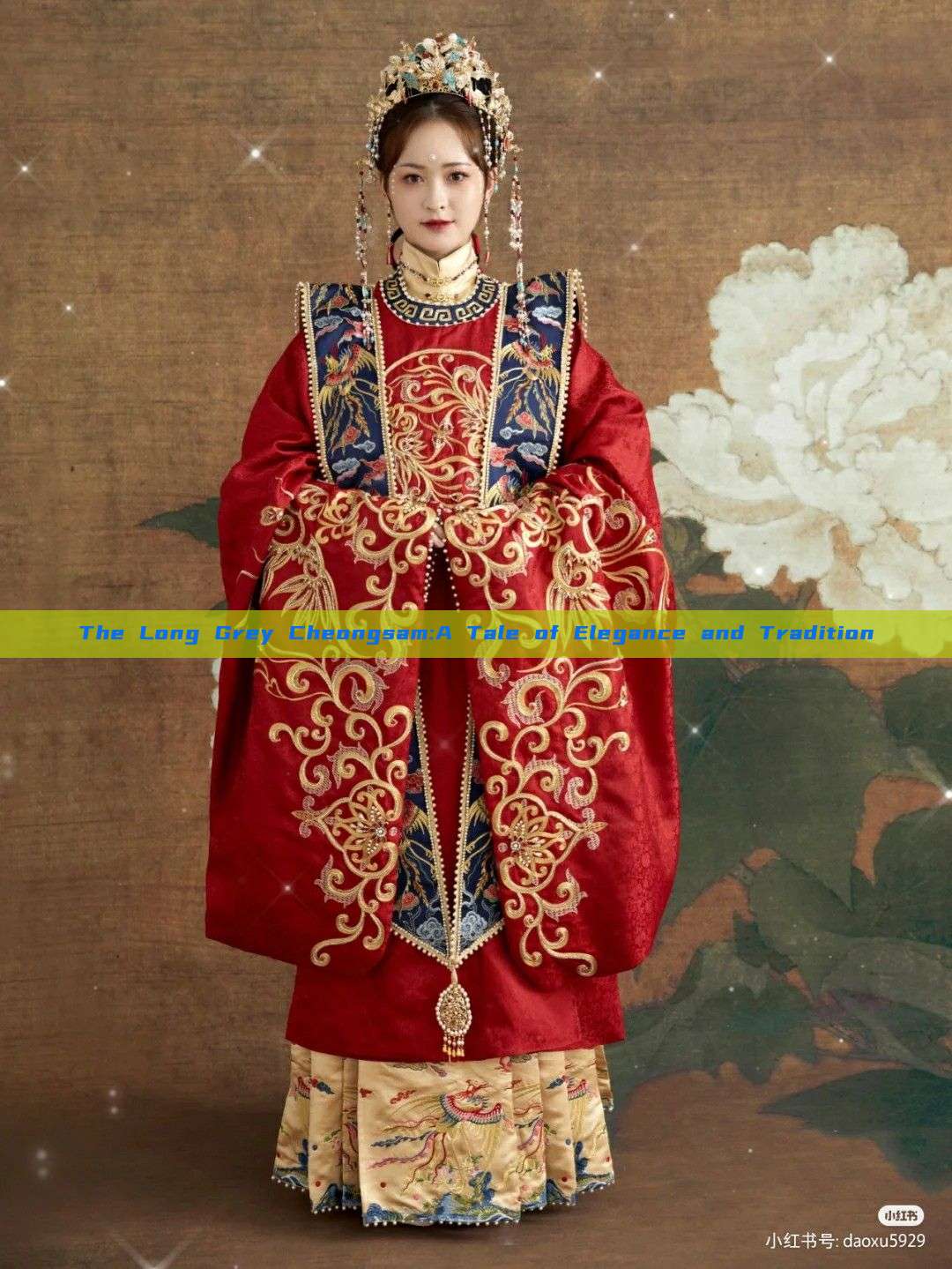 The Long Grey Cheongsam:A Tale of Elegance and Tradition The Long Grey Cheongsam:A Tale of Elegance and Tradition