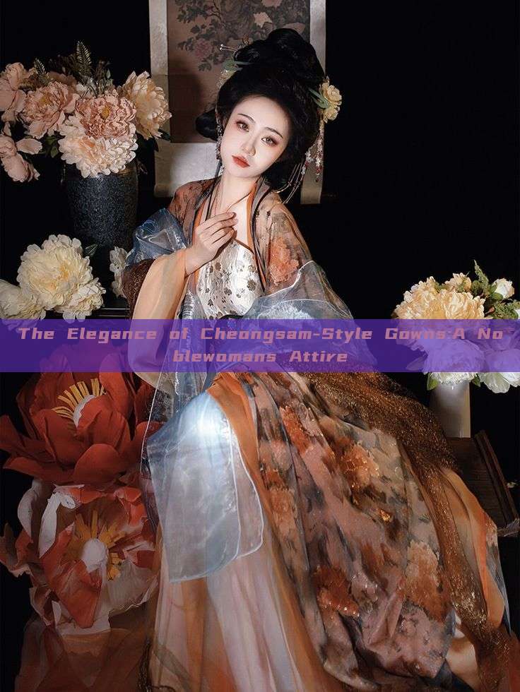 The Elegance of Cheongsam-Style Gowns:A Noblewomans Attire The Elegance of Cheongsam-Style Gowns:A Noblewomans Attire