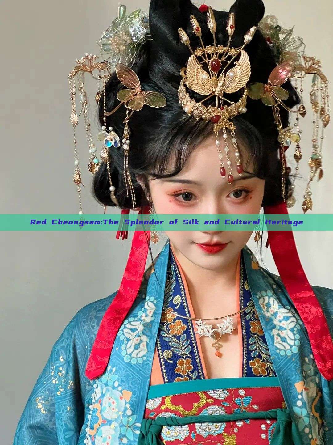 Red Cheongsam:The Splendor of Silk and Cultural Heritage Red Cheongsam:The Splendor of Silk and Cultural Heritage
