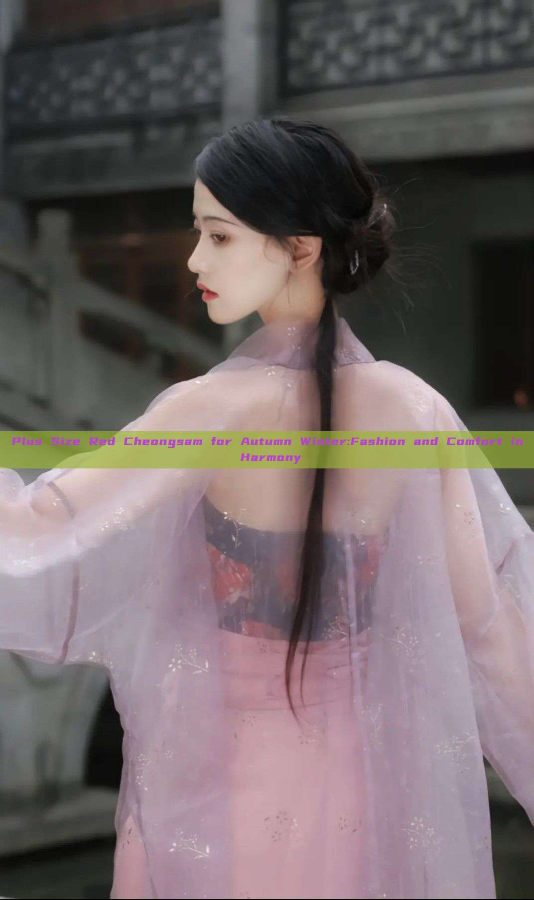 Plus Size Red Cheongsam for Autumn Winter:Fashion and Comfort in Harmony Plus Size Red Cheongsam for Autumn Winter:Fashion and Comfort in Harmony