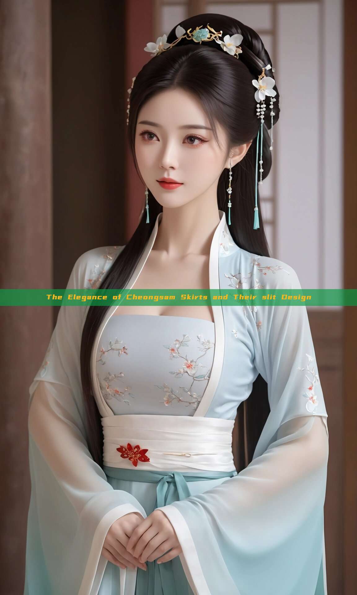 The Elegance of Cheongsam Skirts and Their slit Design The Elegance of Cheongsam Skirts and Their slit Design