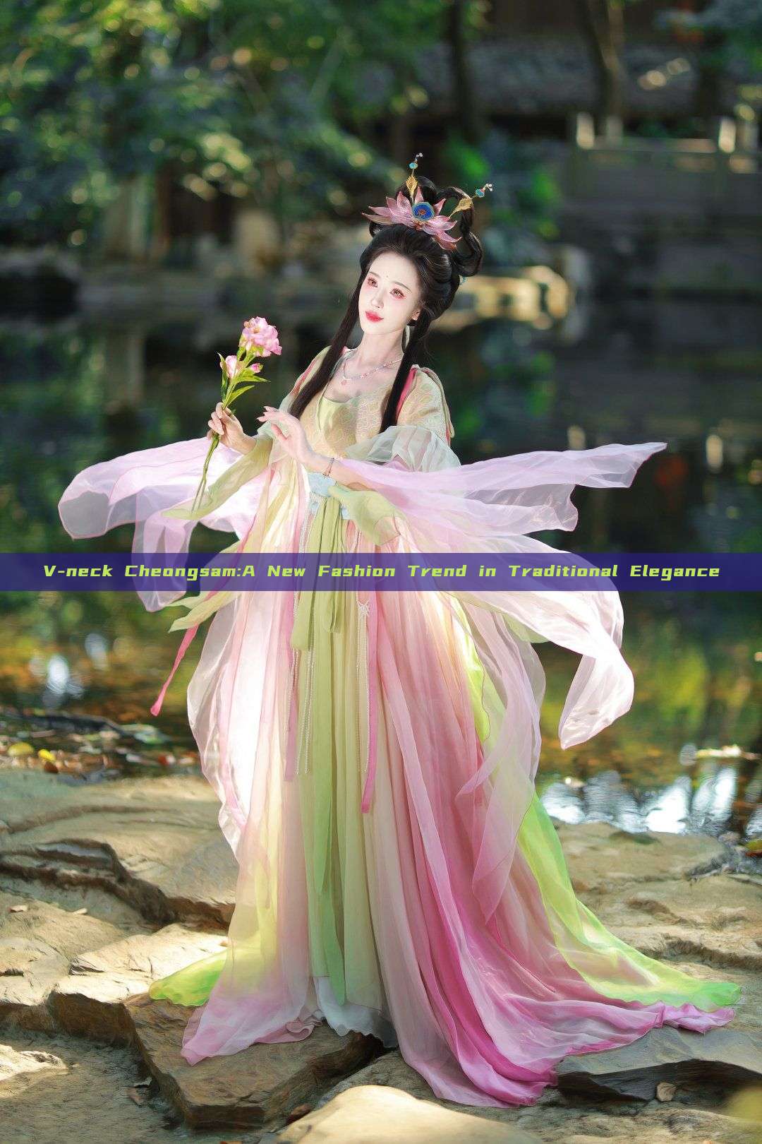 V-neck Cheongsam:A New Fashion Trend in Traditional Elegance V-neck Cheongsam:A New Fashion Trend in Traditional Elegance