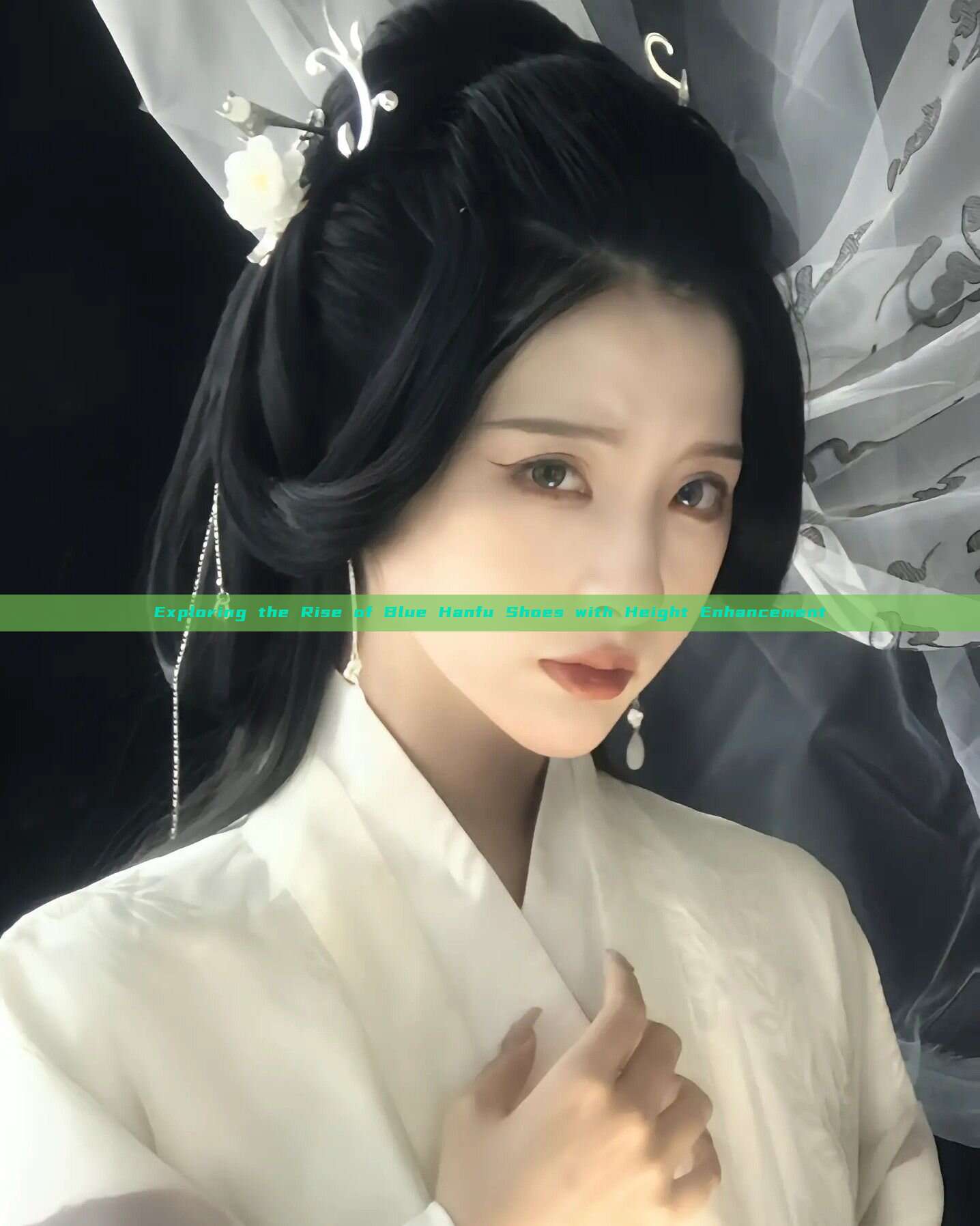 Exploring the Rise of Blue Hanfu Shoes with Height Enhancement Exploring the Rise of Blue Hanfu Shoes with Height Enhancement