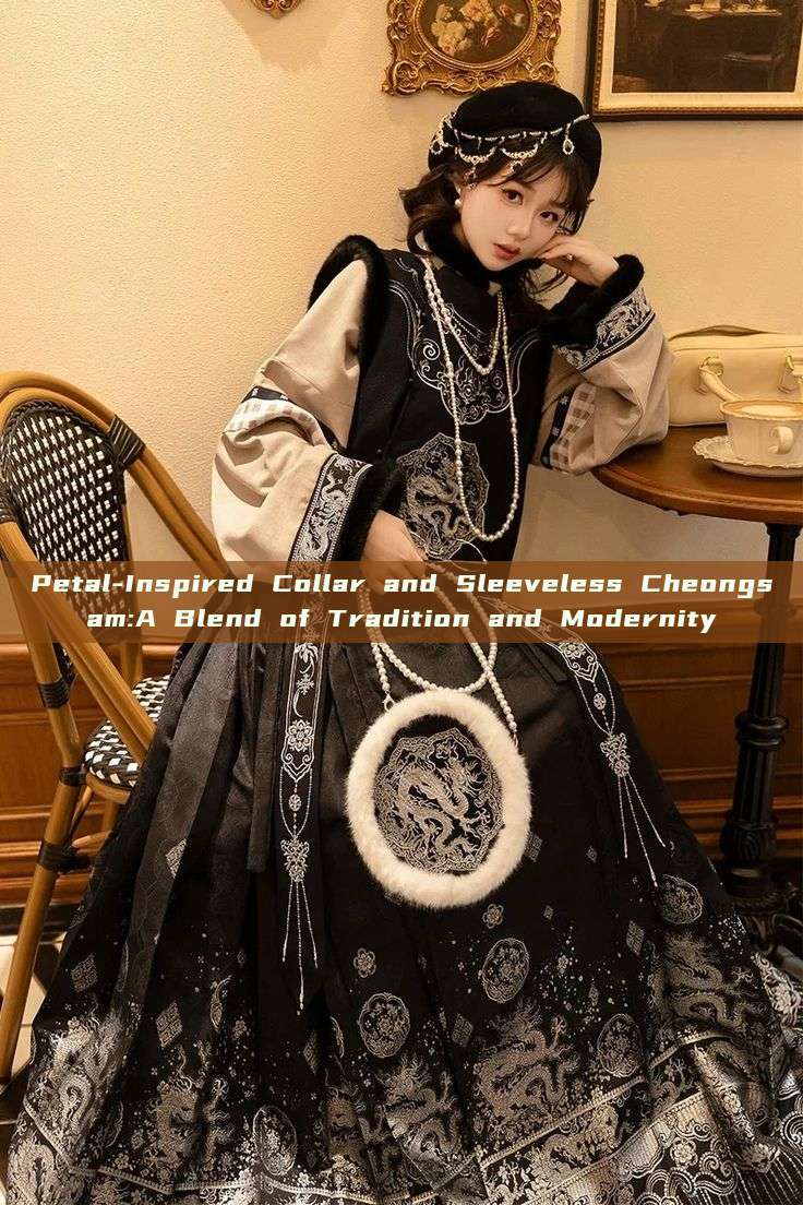 Petal-Inspired Collar and Sleeveless Cheongsam:A Blend of Tradition and Modernity Petal-Inspired Collar and Sleeveless Cheongsam:A Blend of Tradition and Modernity
