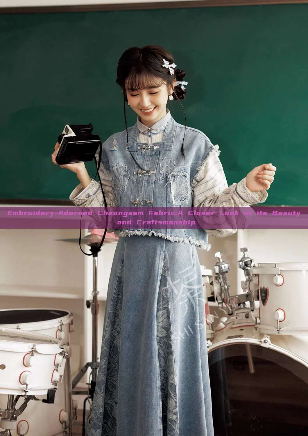 Embroidery-Adorned Cheongsam Fabric:A Closer Look at its Beauty and Craftsmanship Embroidery-Adorned Cheongsam Fabric:A Closer Look at its Beauty and Craftsmanship
