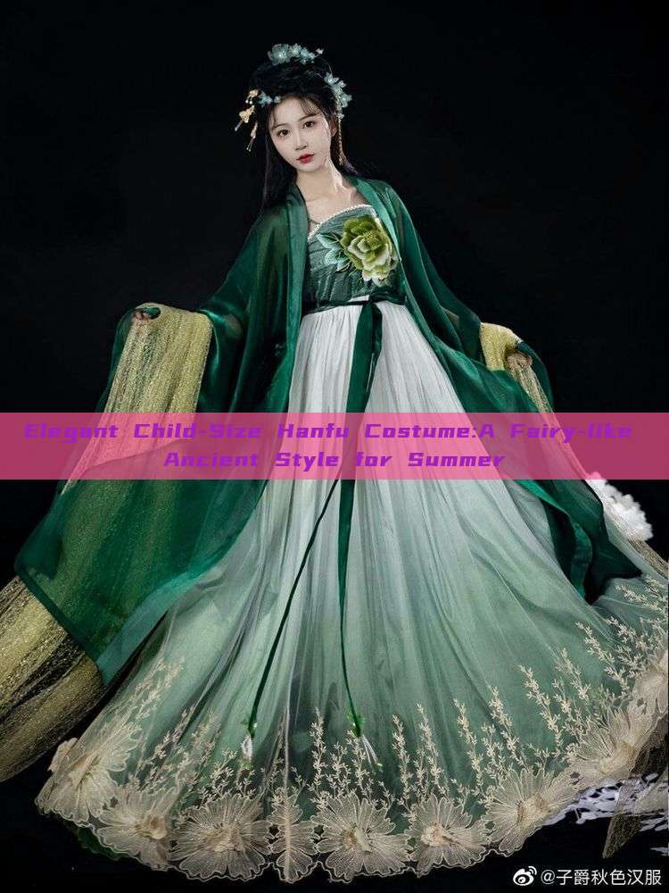 Elegant Child-Size Hanfu Costume:A Fairy-like Ancient Style for Summer Elegant Child-Size Hanfu Costume:A Fairy-like Ancient Style for Summer