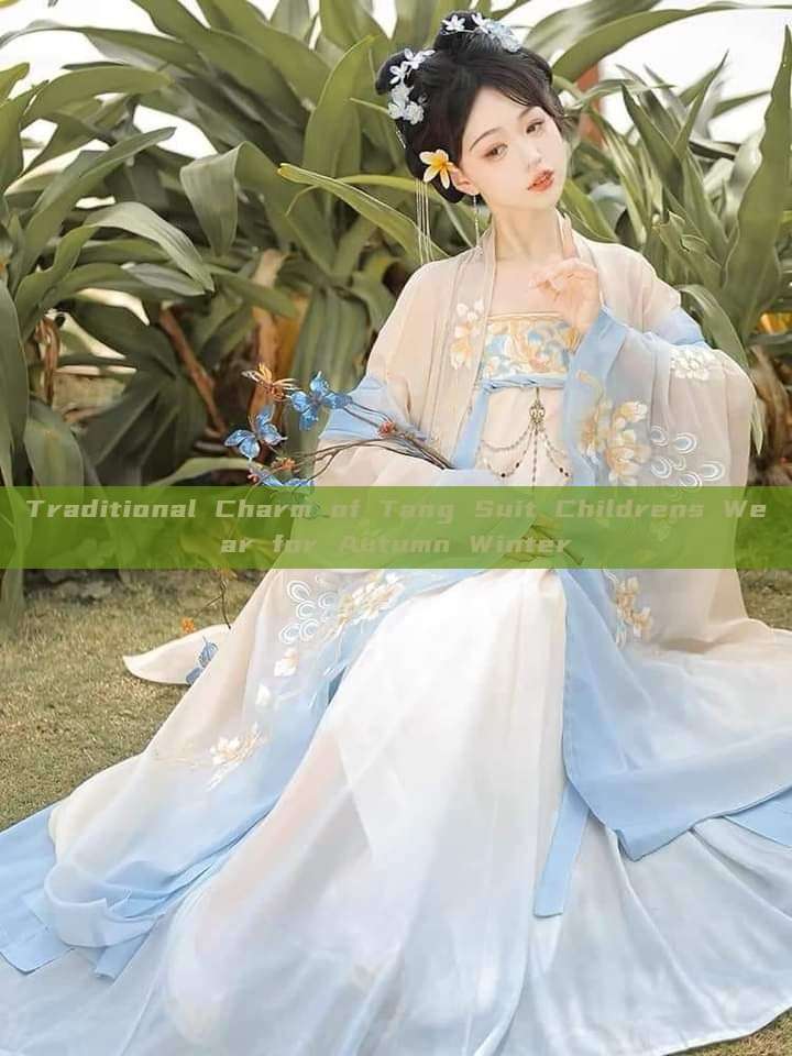 Traditional Charm of Tang Suit Childrens Wear for Autumn Winter Traditional Charm of Tang Suit Childrens Wear for Autumn Winter