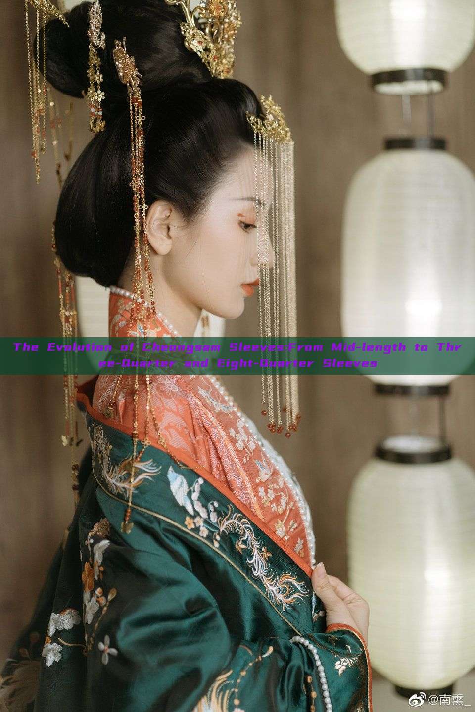 The Evolution of Cheongsam Sleeves:From Mid-length to Three-Quarter and Eight-Quarter Sleeves The Evolution of Cheongsam Sleeves:From Mid-length to Three-Quarter and Eight-Quarter Sleeves
